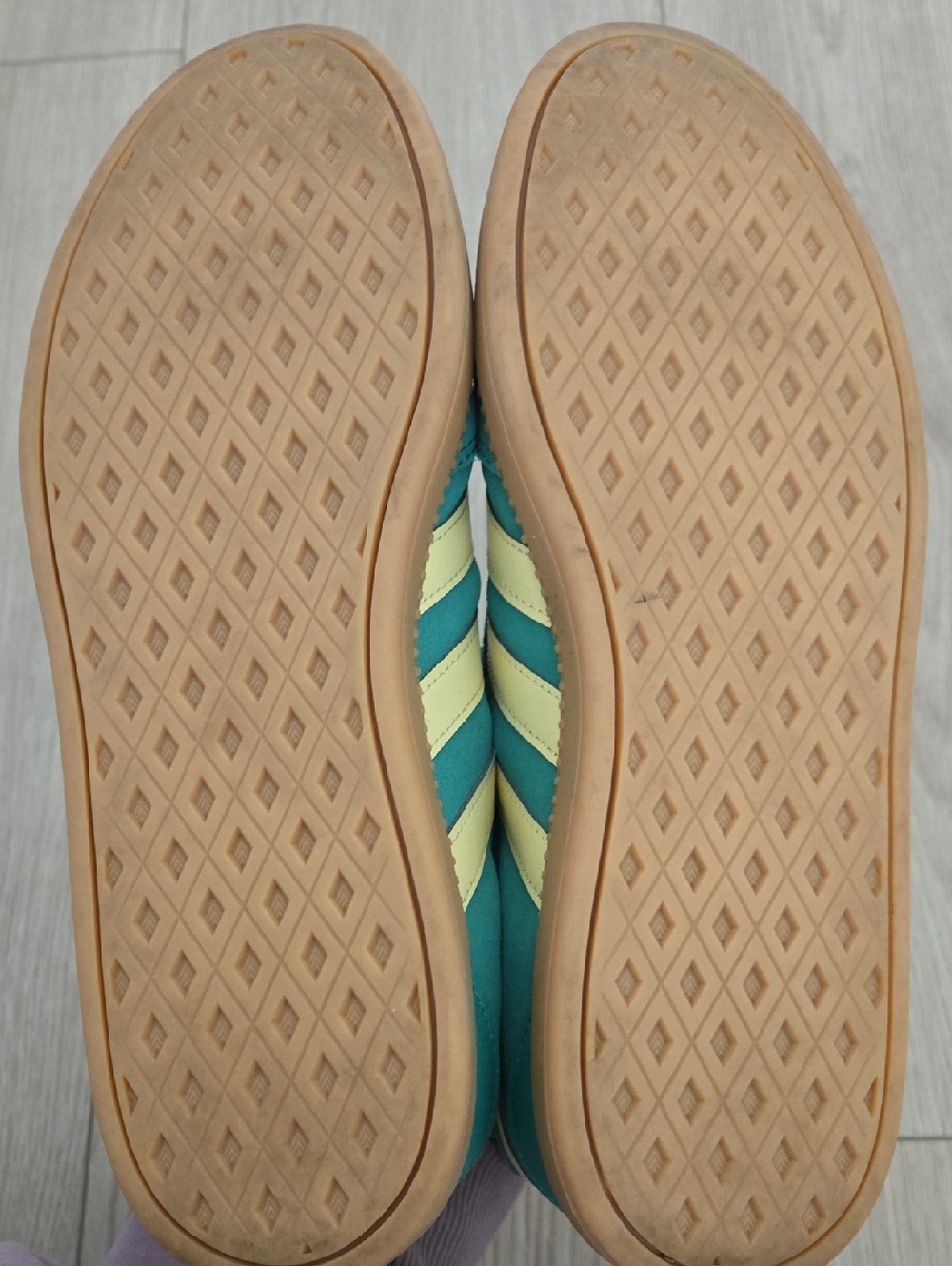 Adidas Green Athletic Sneakers - Picture 4 of 5